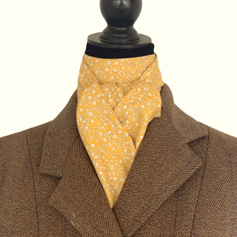 Equestrian Stock Tie Foxhunt Dressage